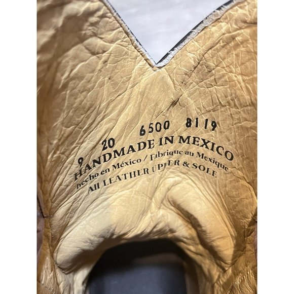 Roper Western Boots Deadwood Pull On Brown 09-020-6500-8119 BR MEN'S 8 D - Picture 6 of 10